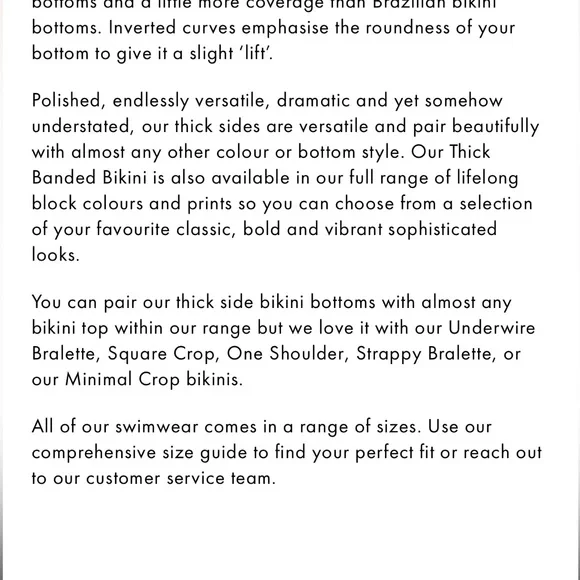 HOLD Ark swimwear Leopard Banded Bikini bottom size m - Picture 7 of 10